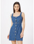 Tommy Jeans Rochie tip bluză albastru denim - Pled.ro