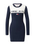 Tommy Jeans Rochie tricotat albastru marin / roșu / alb - Pled.ro