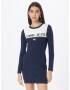 Tommy Jeans Rochie tricotat albastru marin / roșu / alb - Pled.ro