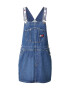 Tommy Jeans Salopetă rochie scurtă bleumarin / albastru denim / roșu / alb - Pled.ro