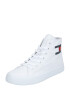 Tommy Jeans Sneaker înalt albastru / roșu / alb - Pled.ro