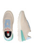 Tommy Jeans Sneaker low alb kitt / albastru deschis / verde mentă / alb - Pled.ro