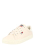 Tommy Jeans Sneaker low bej / bleumarin / roșu / alb - Pled.ro