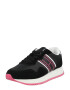 Tommy Jeans Sneaker low 'Eva Runner Mat' roz deschis / negru / alb - Pled.ro