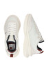 Tommy Jeans Sneaker low 'NEW TECH' bej deschis / bleumarin / roșu / alb - Pled.ro