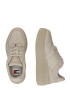 Tommy Jeans Sneaker low 'Retro Basket' bej / bleumarin / roșu / alb murdar - Pled.ro