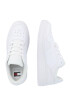 Tommy Jeans Sneaker low 'Retro Basket Ess Meg 3A3' albastru marin / roșu / alb - Pled.ro