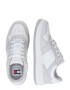 Tommy Jeans Sneaker low 'Basket' gri / alb - Pled.ro