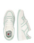 Tommy Jeans Sneaker low 'RETRO BASKET' verde pastel / alb - Pled.ro