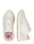 Tommy Jeans Sneaker low 'RUNNER MAT' gri taupe / roz / alb - Pled.ro