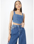 Tommy Jeans Top albastru denim - Pled.ro