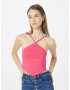 Tommy Jeans Top albastru închis / roz deschis / alb - Pled.ro