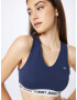 Tommy Jeans Top 'Super' bleumarin / alb - Pled.ro