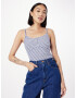 Tommy Jeans Top bleumarin / alb - Pled.ro