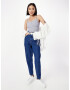 Tommy Jeans Top bleumarin / alb - Pled.ro