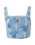 Tommy Jeans Top bleumarin / albastru denim / roșu / alb - Pled.ro