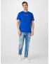 Tommy Jeans Tricou albastru / bleumarin / roșu / alb - Pled.ro