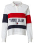 Tommy Jeans Tricou albastru noapte / roșu / alb - Pled.ro