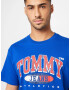 Tommy Jeans Tricou 'Essential' albastru / roșu / alb - Pled.ro