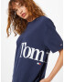 Tommy Jeans Tricou bleumarin / alb - Pled.ro