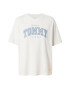 Tommy Jeans Tricou bleumarin / albastru fumuriu / alb - Pled.ro