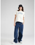 Tommy Jeans Tricou bleumarin / albastru fumuriu / alb - Pled.ro