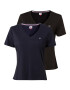 Tommy Jeans Tricou bleumarin / negru - Pled.ro