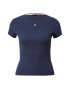 Tommy Jeans Tricou bleumarin / roși aprins / alb - Pled.ro