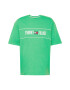 Tommy Jeans Tricou bleumarin / verde deschis / roșu / alb - Pled.ro