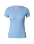 Tommy Jeans Tricou 'ESSENTIAL' albastru deschis - Pled.ro