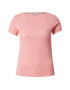 Tommy Jeans Tricou 'ESSENTIAL' rosé - Pled.ro