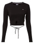 Tommy Jeans Tricou negru - Pled.ro