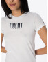 Tommy Jeans Tricou negru / alb - Pled.ro