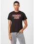 Tommy Jeans Tricou 'Essential' roșu pastel / negru / alb - Pled.ro