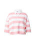 Tommy Jeans Tricou roz deschis / alb - Pled.ro