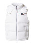 Tommy Jeans Vestă 'ALASKA' alb - Pled.ro