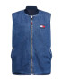 Tommy Jeans Vestă bleumarin / albastru denim / roșu / alb - Pled.ro