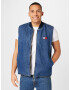 Tommy Jeans Vestă bleumarin / albastru denim / roșu / alb - Pled.ro