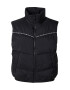 Tommy Jeans Vestă negru / alb - Pled.ro