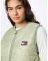 Tommy Jeans Vestă verde deschis - Pled.ro