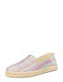 TOMS Espadrile 'Santiago' albastru / verde / roz / alb - Pled.ro