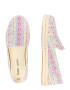 TOMS Espadrile 'Santiago' albastru / verde / roz / alb - Pled.ro