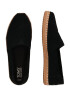 TOMS Papuci de casă 'ALPARGATA LEATHER WRAP' negru - Pled.ro