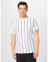 TOPMAN Tricou negru / alb - Pled.ro