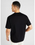 TOPMAN Tricou negru / alb - Pled.ro