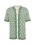 TOPMAN Tricou verde deschis / verde închis / alb - Pled.ro