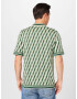 TOPMAN Tricou verde deschis / verde închis / alb - Pled.ro