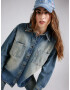 TOPSHOP Bluză albastru denim - Pled.ro