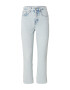 TOPSHOP Jeans 'Editor' albastru denim / maro pueblo - Pled.ro