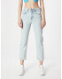 TOPSHOP Jeans 'Editor' albastru denim / maro pueblo - Pled.ro